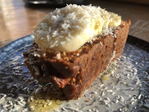 Banana bread at Pele Surf Shack in Hook Of Holland