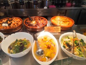 Dishes for bento at Greendot - Orchard in Central Singapore