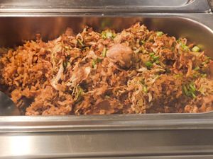 Yam rice at Greendot - Orchard in Central Singapore