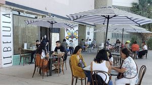 Outside  at Libelula in Fresno