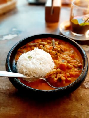 Vegan Curry at Urban Kitchen in Heidelberg