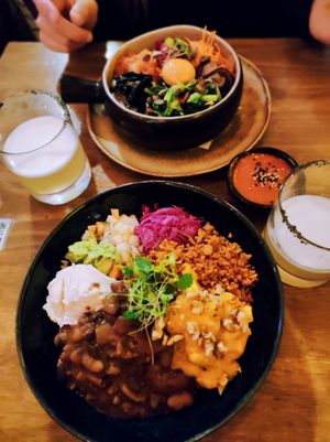 Burrito bowl at O Gambuzino in Lisbon