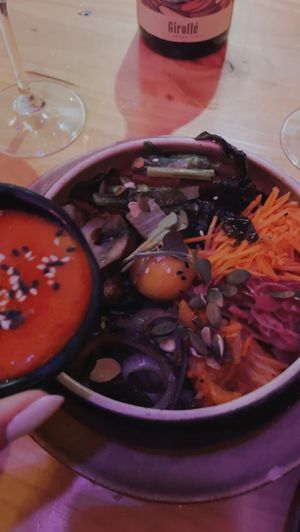 Bibimbap #Veganuary at O Gambuzino in Lisbon