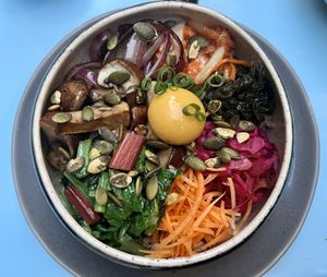 Bibimbap   at O Gambuzino in Lisbon