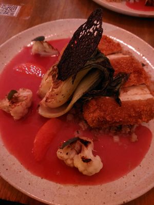 Tofu Katsu at O Gambuzino in Lisbon