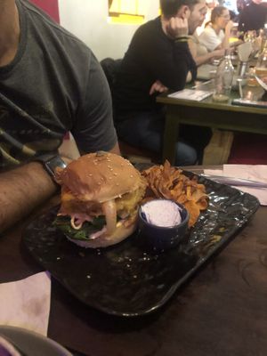 Burger of the week   at O Gambuzino in Lisbon
