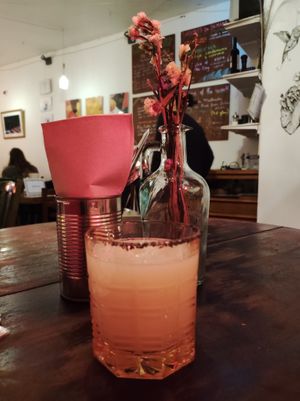 Margarita at O Gambuzino in Lisbon