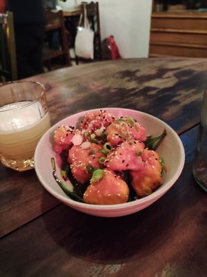 Couve flor gochujang at O Gambuzino in Lisbon