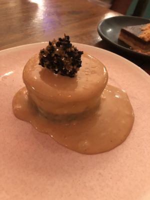 “Cheese” cake  at O Gambuzino in Lisbon