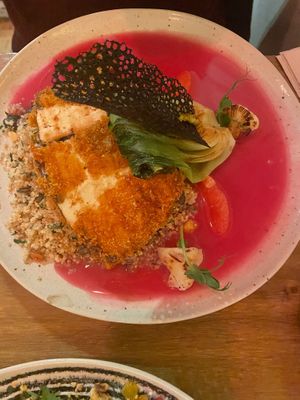 Tofu Katsu at O Gambuzino in Lisbon
