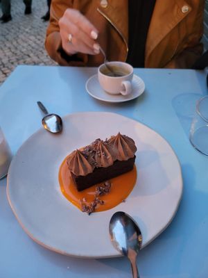 Brownie at O Gambuzino in Lisbon