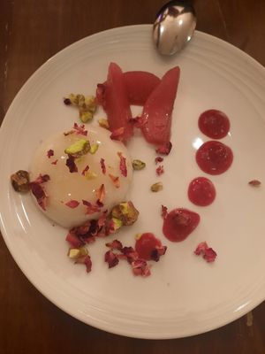 Panna Cotta at O Gambuzino in Lisbon