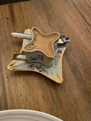 Delicious espresso   at O Gambuzino in Lisbon