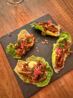 Tacos   at O Gambuzino in Lisbon