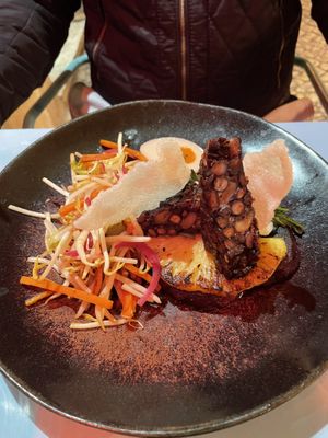 gado gado  at O Gambuzino in Lisbon