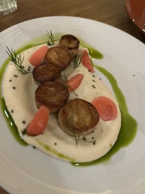 Scallops (4/5)  at O Gambuzino in Lisbon