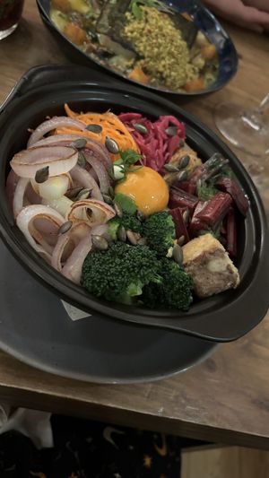 Bibimbap- INCREDIBLE  at O Gambuzino in Lisbon