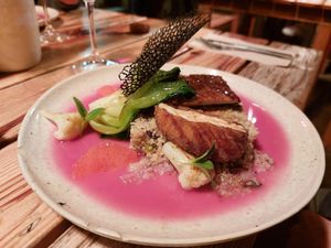 Tofu katsu at O Gambuzino in Lisbon