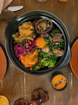 Delicious bowl at O Gambuzino in Lisbon