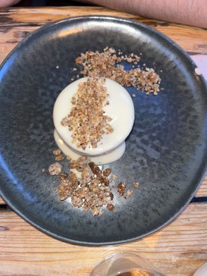 Masala cheesecake  at O Gambuzino in Lisbon