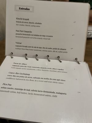 Menu 1  at O Gambuzino in Lisbon