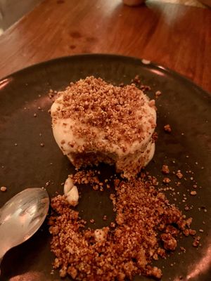Chai masala cheesecake  at O Gambuzino in Lisbon