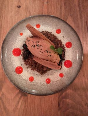 Chocolate trio at O Gambuzino in Lisbon