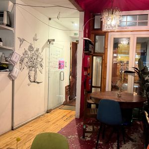 Dining area at O Gambuzino in Lisbon