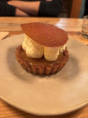 This banoffee was a 10/10  at O Gambuzino in Lisbon