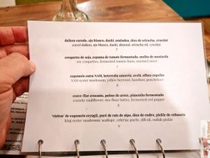 Menu at O Gambuzino in Lisbon