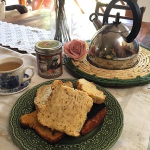 Breakfast at Gauri Cafe in Sao Paulo