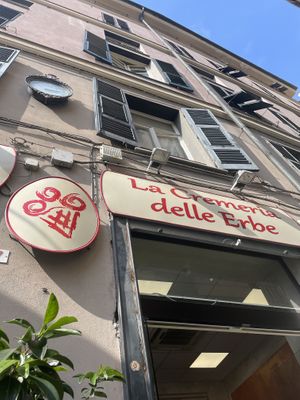   at La Cremeria delle Erbe in Genoa