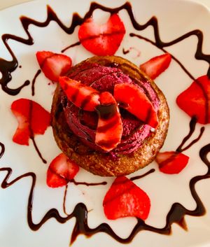 Doughnuts 🍩 with Ice-cream 🍨  at Waicura in Loreto