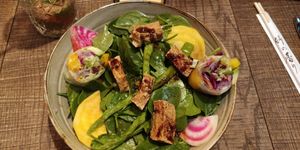 Salad at Coa in Cologne