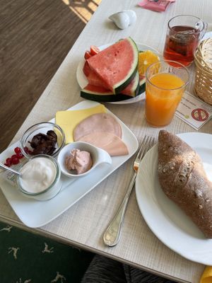 Frühstück  at Holzschuh's Schwarzwaldhotel in Baiersbronn