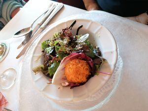 Gemischter kleiner Salat at Holzschuh's Schwarzwaldhotel in Baiersbronn