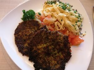 Zucchini Kartoffel Taler at Holzschuh's Schwarzwaldhotel in Baiersbronn