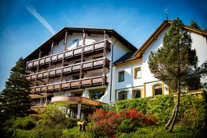 house view at Holzschuh's Schwarzwaldhotel in Baiersbronn