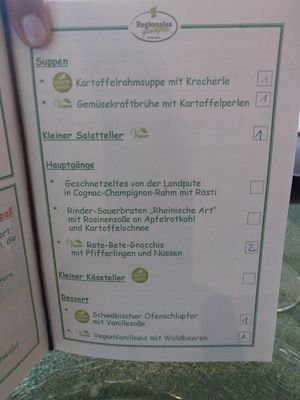 Solid Dinner at Holzschuh's Schwarzwaldhotel in Baiersbronn