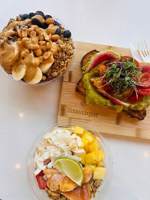   at Toastique in Washington