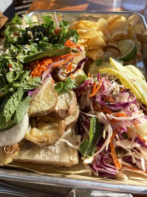 Sweet potato ban mhi  at The Yodelin in Leavenworth