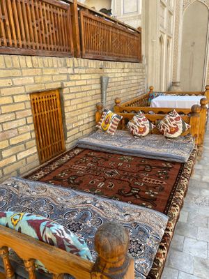  at Ayvan in Bukhara