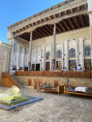  at Ayvan in Bukhara