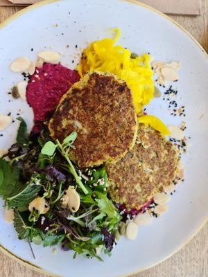 Cauliflower fritters at Pipi in Middleton