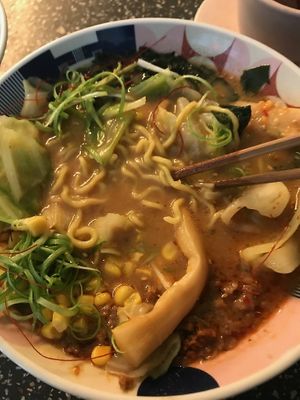 miso ginger ramen at Tonchin in New York City