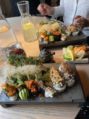 Also they had homemade Coca cola Which was delicious   at Karma Sushi in Copenhagen