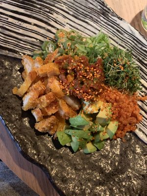 Vegan bowl at Karma Sushi in Copenhagen