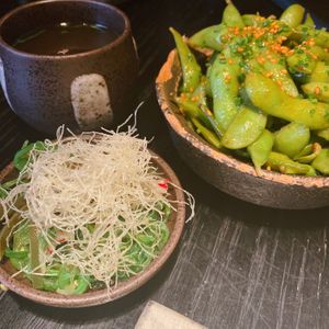 Vegan sushi menu  at Karma Sushi in Copenhagen
