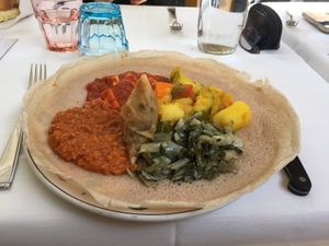 Vegan Zighini  at Africa Due in Parma