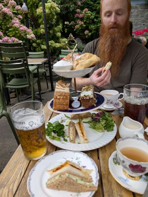  at Lion Rock Tea Rooms in Cheddar